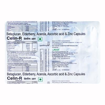 CELIN R Capsule 10's - Supplements-Sup