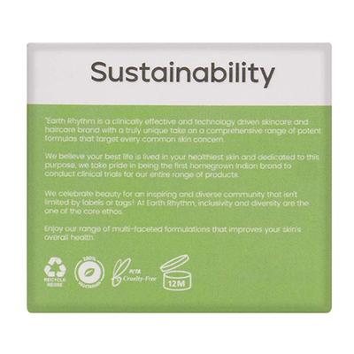 Earth Rhythm Clear Skin Face Masque With Matcha Green Tea & 2% Salicylic Acid 50 gm - Masks & Peels