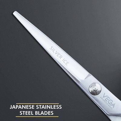 Vega Professional Silver Ice 5.5' Silver Line Hairdressing Scissor (VPVSC-26) 1's - Grooming Kits
