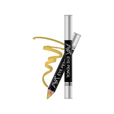 Aya Eye Pencil For Kajal / Eyeliner - Golden 2.8 gm - Eyeliners