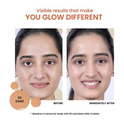 Foxtale Perfect Match Tinted Fluid Susncreen (Sand) 50 ml - Body Sunscreen