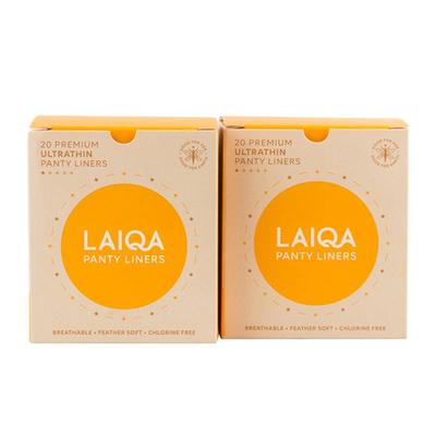 LAIQA Premium Ultrathin Panty Liners (Pack of 2 X 20) - Panty Liners