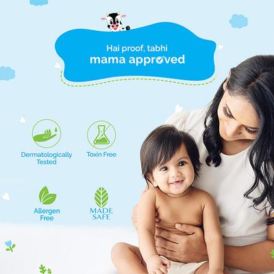 Mamaearth Milky Soft Body Lotion for Babies with Oats, Milk & Calendula 200 ml - Creams, Lotions & Oils