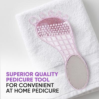 Vega 4-In-1 Pedicure Foot Scrubber For Dead Skin, Callus & Cracked Heels Removal, (Pd-02N) - Manicure & Pedicure Kits