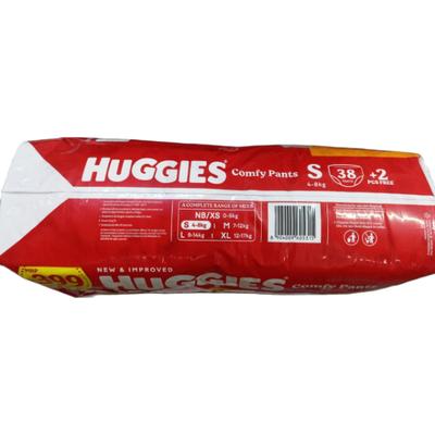 Huggies Comfy Pants (S) (Free 2 Pants) 38's - Diapers & Wipes