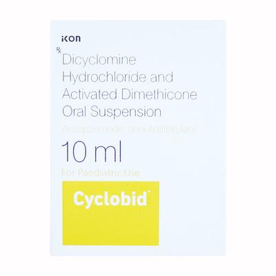 CYCLOBID Oral Drops 10ml - Ulcer/Reflux/Flatulence-Aaa