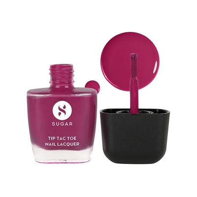 Sugar Cosmetics Tip Tac Toe Nail Lacquer Classic 23 - Mystic Magenta 9 ml - Nail Polish