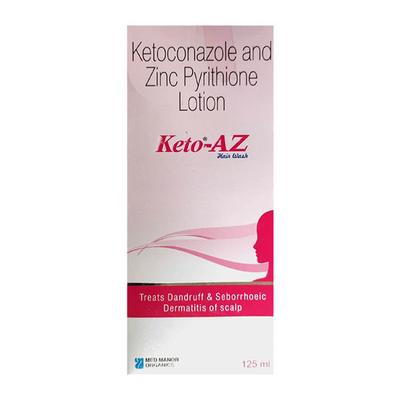 KETO AZ HAIR WASH Lotion 125ml - Dandruff-TAA