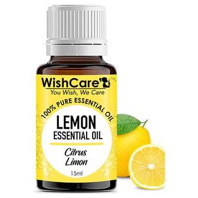 WishCare 100% Pure Lemon Essential Oil 15 ml - Essential Oils
