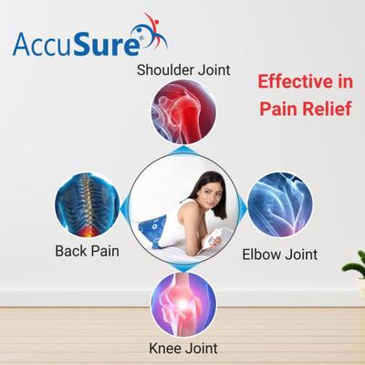 AccuSure Orthopaedic Fast Heating Belt - Blue (XL) 1's - Hot Pack/Ice Bag