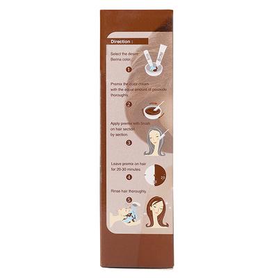 Berina A13 Copper Brown Hair Color Cream 60 gm - Crème