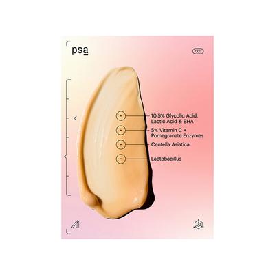 Psa Follow The Light Multi Acids And Vitamin C Radiance Peel 50 ml - Masks & Peels