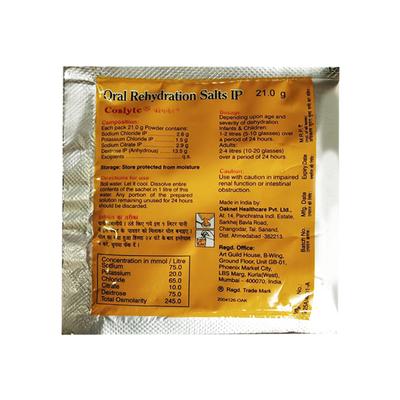 COSLYTE REFRESHING ORANGE FLAVOUR Powder 21gm - Supplements-Ele