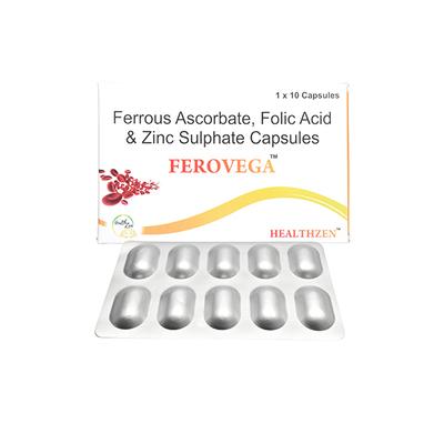 FEROVEGA Capsule 10's - Anaemia-VMA