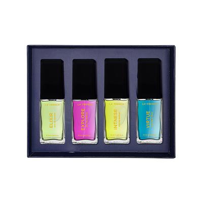 La French Elixir, Explore, Intense & Virtue Perfume Gift Set For Men & Women, 15ml Each 4's - Perfumes (Edt/Edp)