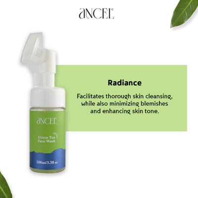 Ancel Green Tea Foaming Face Wash 100 ml - Face Washes