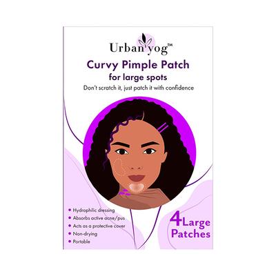 Urban Yog Acne Pimple Patch Invisible Facial Stickers Cover With Pimple Acne Absorbing Patch 1's - Masks & Peels