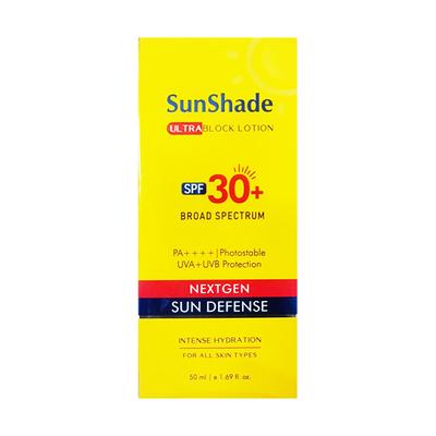 SUNSHADE ULTRA BLOCK SPF 30+ PA++++ UVA+UVB PROTECTION Lotion 50ml - Sunscreen Preparations-Emo