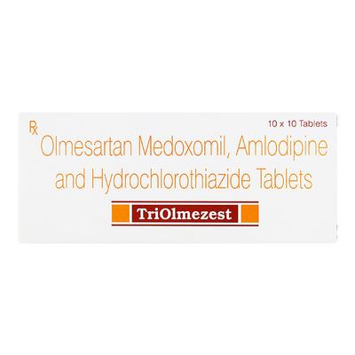Triolmezest 20mg Tablet 10'S - Hypertension-Ang