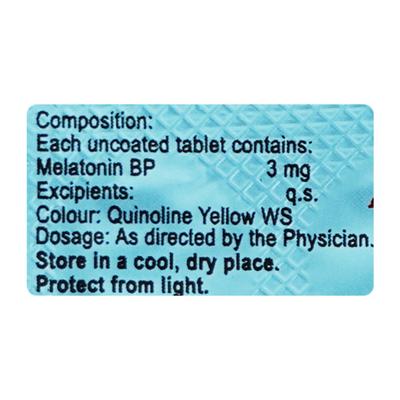 Meloset 3mg Tablet 10'S - Supplements-Sup