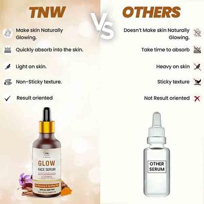 TNW The Natural Wash Glow Face Serum 30ml - Lotions & Creams
