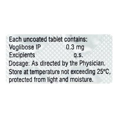 Volix 0.3mg Tablet 15'S - Diabetes-Ant