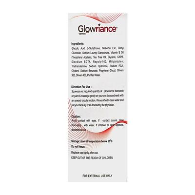 GLOWRIANCE PARABEN FREE SLS FREE SKIN RENEWING Face Wash 100ml - Cleanser-Emo