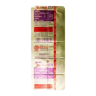 XEMTIN MC 300 Tablet 10's - Neuropathic Pain-Dru