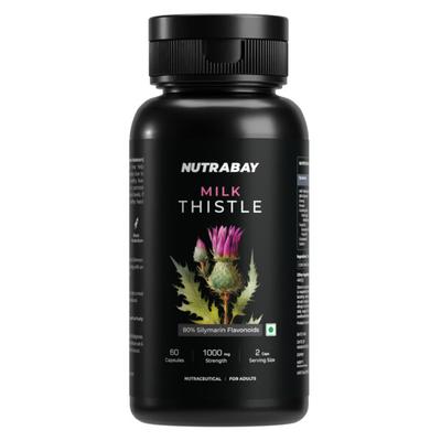 Nutrabay Milk Thistle Extract 1000mg Capsule 60's - Vital Health