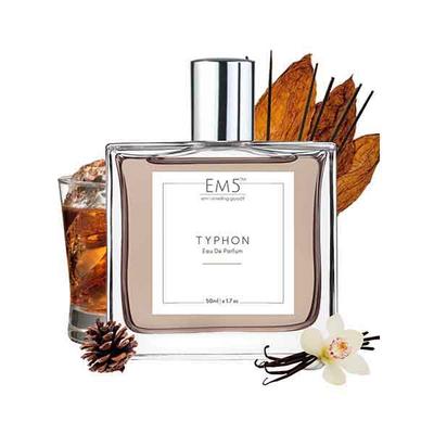 EM5 Typhon Unisex Perfume - Eau De Parfum Spray for Men & Women, Rose Oud Amber 50 ml - Men Perfumes (Edt/Edp)