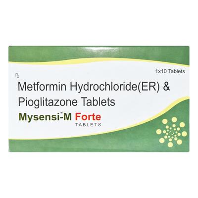 MYSENSI M FORTE Tablet 10's - Diabetes-Ant
