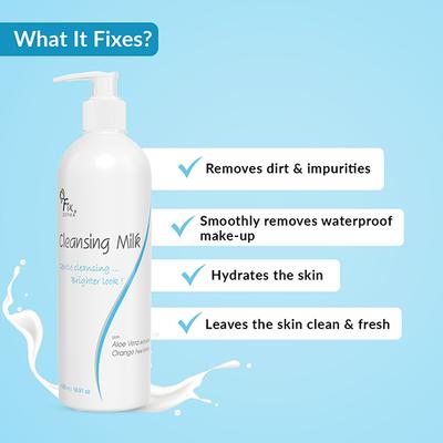 Fixderma Face Cleansing Milk 500 ml - Face Wash & Cleansers