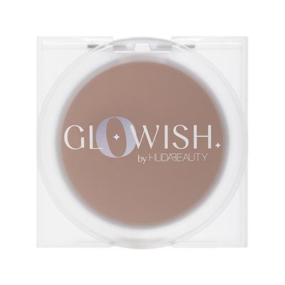 Huda Beauty Glowish Luminous Pressed Powder 10 Deep Tan 10 gm - Loose Powder