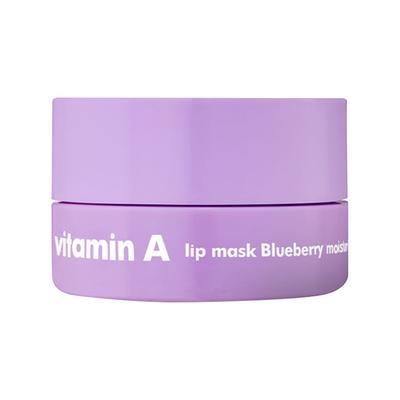 The Face Shop Vitamin A Lip Mask with Blueberry Extracts, Shea Butter for Soft, Plump Lips 14 gm - Lip Mask