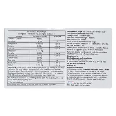 NACYRES PLUS Tablet 10's - Asthma/COPD-Ast