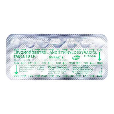 Ovral Tablet 21'S - Contraception-Ora