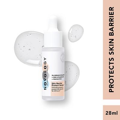 Novology Moisture Barrier Booster Serum for 48 hours of Hydration - For Dry Skin, Non-Sticky 28 ml - Face Serum