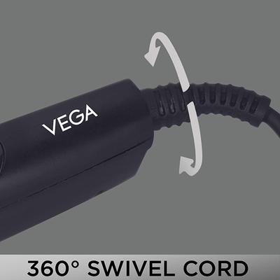 Vega X Look Paddle Hair Straightening Brush with Ionic Technology (VHSB-02) Black 1's - Straighteners