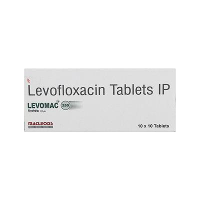 LEVOMAC 250 Tablet 10's - Bacterial Infections-Qui