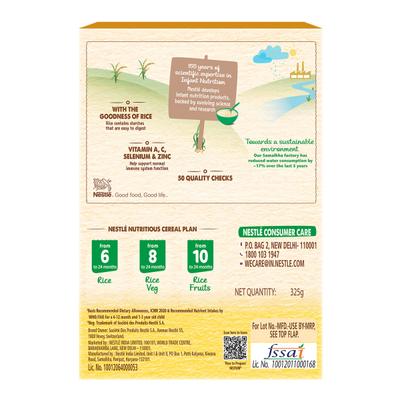 Nestle Nestum Stage 1 (6-24 Months) Powder - Rice (Refill Pack) 325 g - Baby & Infant Supplements