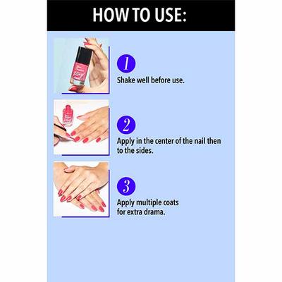 Blue Heaven Bling Nailpaint 811 (Pink Flash) 8 ml - Nail Polish