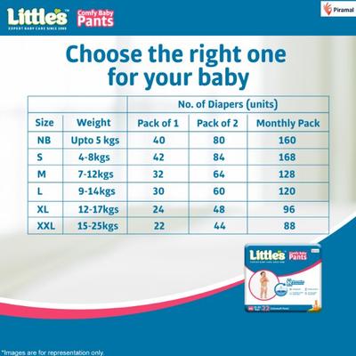 Littles Comfy Baby Diaper Pants (XXL) 22's - Diapers & Wipes