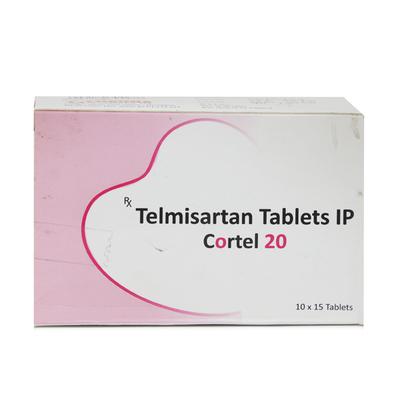Cortel 20mg Tablet 15'S - Hypertension-Ang