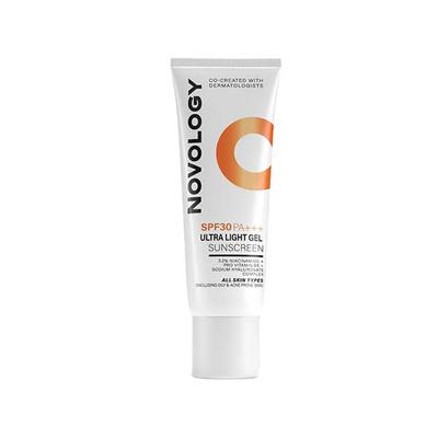 Novology SPF 30 PA+++ Ultri Light Gel Sunscreen 50 gm - Body Sunscreen