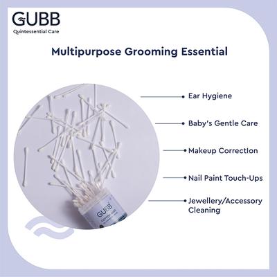 GUBB Cotton Earbuds in PP 100S 40 gm - Make Up Removers