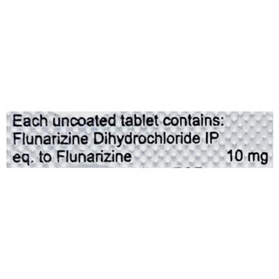 FLUNAREX 10 Tablet 10's - Migraine