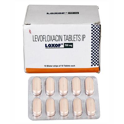 Loxof 750mg Tablet 10'S - Bacterial Infections-Qui