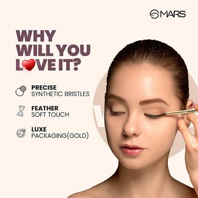 Mars Artist Arsenal Eyeliner Brush with Precise Synthetic Bristles 1's - Eye Brush