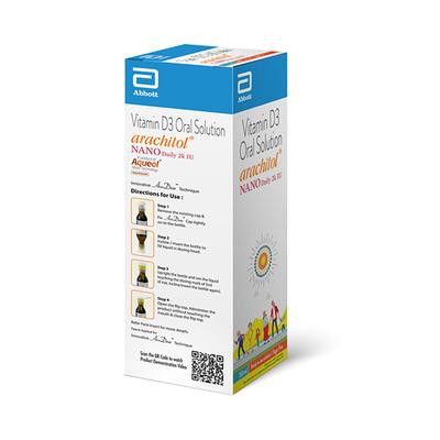 Arachitol Nano Daily 2K IU Sugar Free Oral Solution 150ml - Supplements-Vit