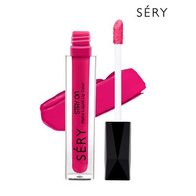 Sery Stay On Matte Liquid Lipstick Electric Orchid, Pink (LSO - 10) 5 ml - Liquid Lipsticks